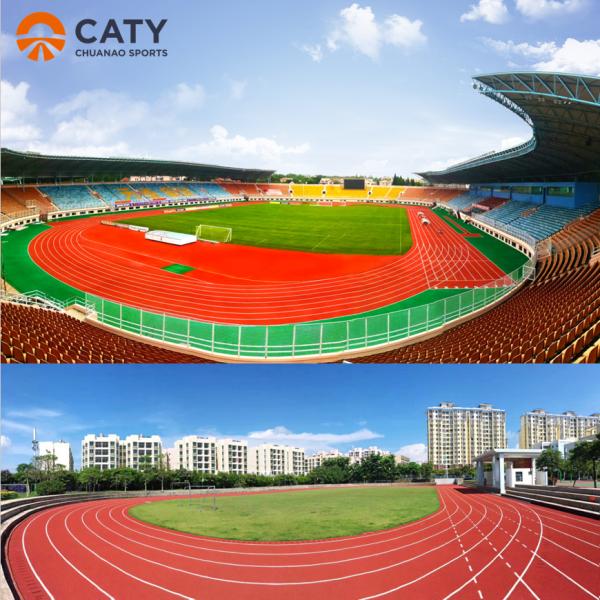 ProTrack ASTM Oval Competition Running Track Material EPDM Rubber Athletic Surface