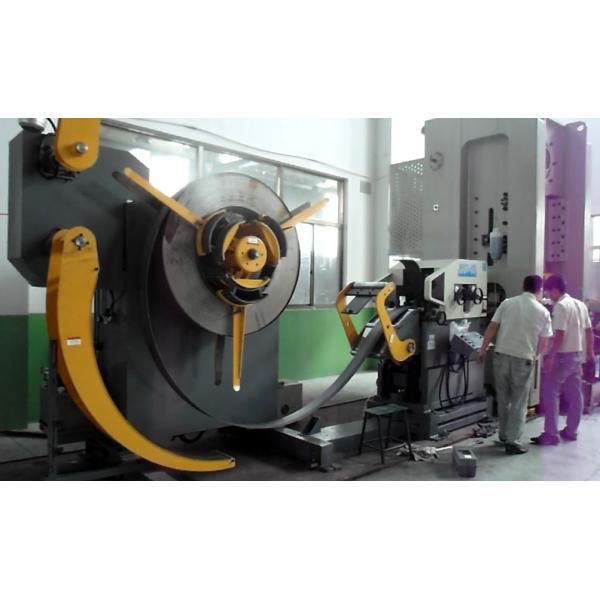 Máquina automática de Decoiling y el enderezarse para la prensa de poder