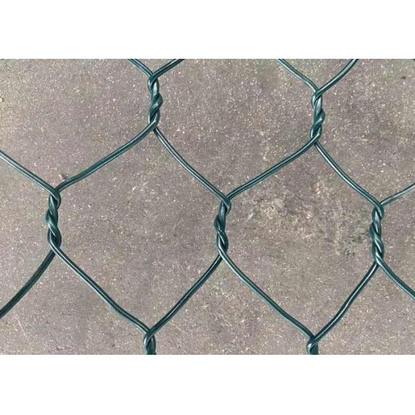 Свет - PVC сини 2.4mm покрыл ячеистую сеть Gabion для гражданского строительства