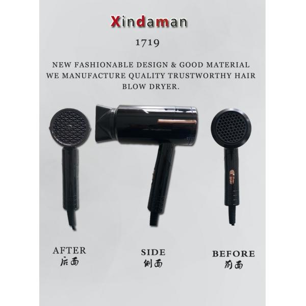 Тип компактного ионного электрического фена для волос Handheld со складной ручкой