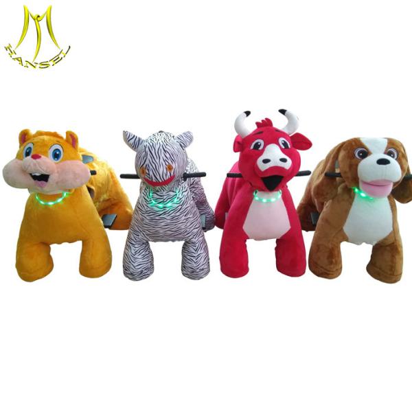 Hansel entertainment equipment adult ride on toys plush riding animals bike