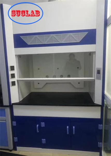Armário de fumaça de FRP de desligamento automático para mobiliário de laboratório
