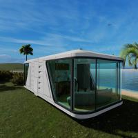 Intelligent Access Control System Entrance Door Space Container Capsule Room For Commercial In Modular Outdoor Hotel