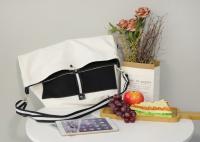 Sac mortuaire réglable à croix de coton, sac d'emballage recyclable pliable de 10 onces