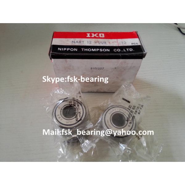 Precision Chrome Steel Needle Roller Bearings IKO NART12 VUUR Track Roller Bearings