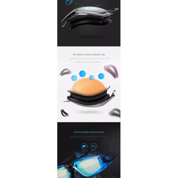 High Definition Electroplated Silicone Swimming Goggles For Men Fall Resistance waterproof swim goggles silicone swim goggles adult swimming goggles