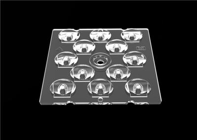 Transparent Cree LED Lens TYPE3 PCB Board L50*W50mm Size Transmissive Optical Device