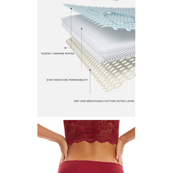 Menstrual Ladies Period Panties Underwear High Flow Physiological Underwear