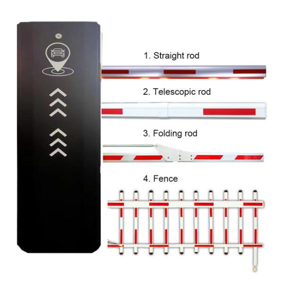 Алюминиевый сплав Автоматический парковочный барьер для автомобилей Длина 1,5-6 м