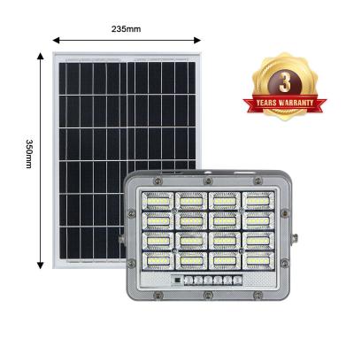 Garden Led Solar Powered Flood Light  IP66 Remote Control Battery 100W 200W 300W