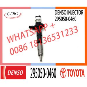 Diesel Fuel Common Rail Injector 295050-0460 9729505-046 295050-0200 23670-30400 for Toyota 1KD 2KD