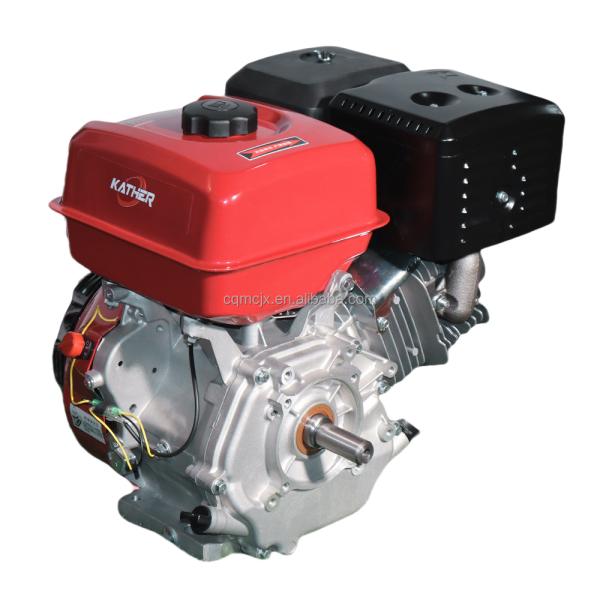 32 9kw/12hp 460cc Gasoline Engine 4 Stroke Petrol Engine Single Cylinder Recoil Start for Farm Machinery
