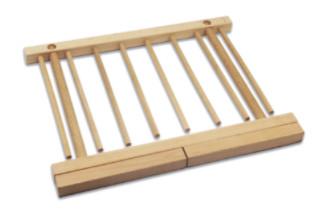 Household Wooden Pasta Drying Rack For Fresh Pasta Ravioli Drying Rack
