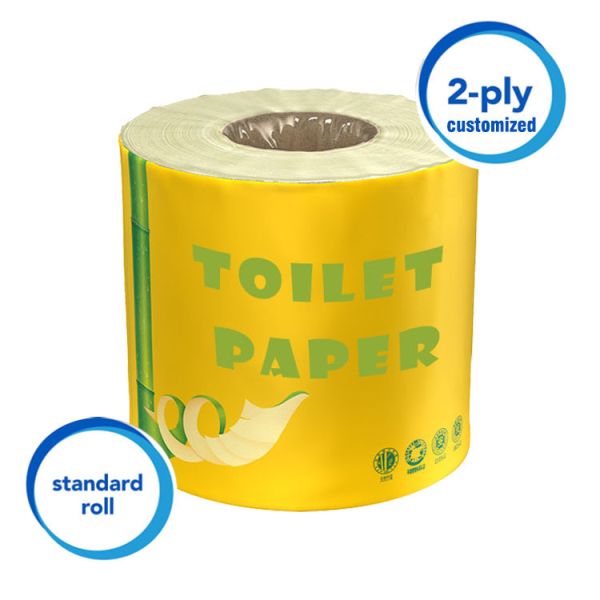 Triple Layer Cheap  Toilet Paper Manufacturer Bamboo Toilet Paper Disposable Toilet Paper