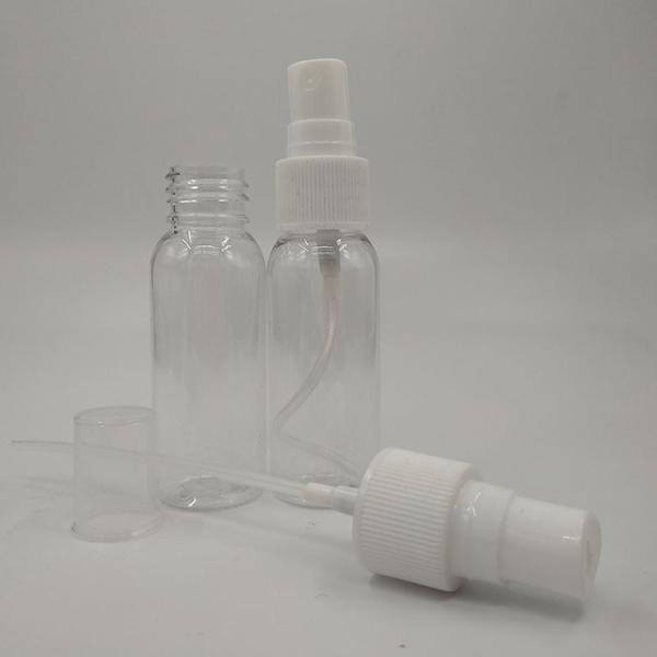 Dispensing Clear Plastic PET Bottle Screw Cap Sealing Type For Function