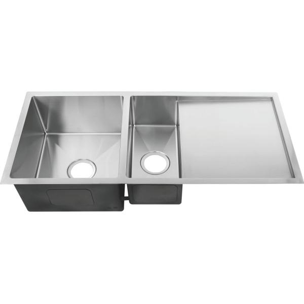 Раковина кухни нержавеющая с раковиной 70/30 домочадца Драйнбоард с Драйнбоард