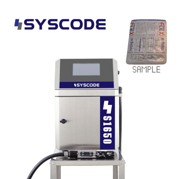 Durable S1650 Stainless Steel Inkjet Printer for High-Resolution Printing – IP54 Rated