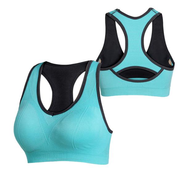 Adults Women High Impact Sports Bra Wireless Seamless Bacterialproof