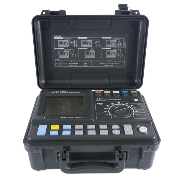 Тестер сопротивления земли 3 поляков/4 поляков подтверждает и проверяет заземляя