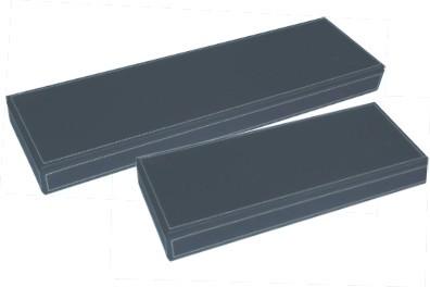 375*110*40mm Hotel Leather Products Stationery Box With Lid