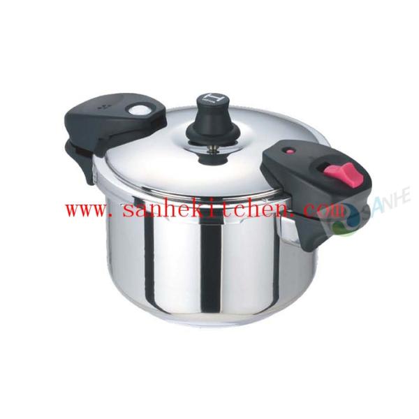 Factory supply hot sale fashional stainless steel pressure cooker,Triple bottom