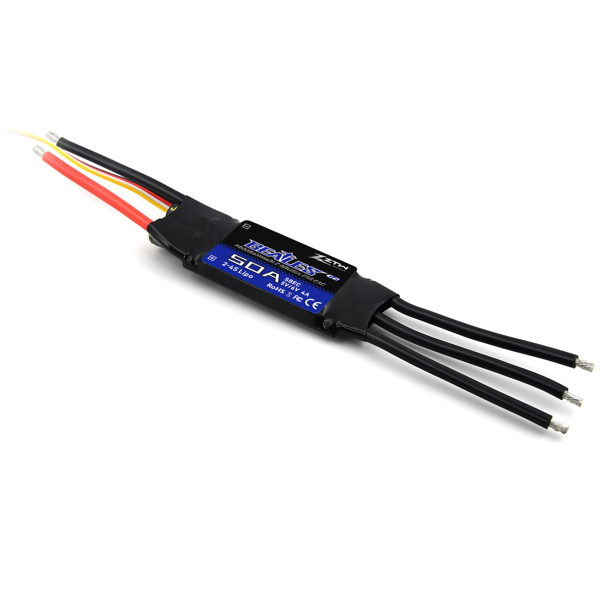 G2 50A ZTW Beatles 2S-4S ESC SBEC VTOL UAV Electronic Speed Controller