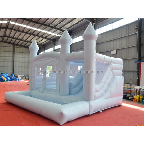 Customized Color Portable Wedding Party Bounce House Combo Slide and Ball Pit for Kids