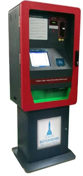 DC12V Free Standing hospital used Machines sample , public Self-Service Printing Kiosk