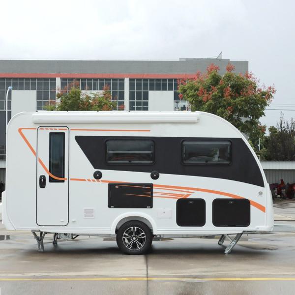 Remorque légère de luxe de voyage Motorhome léger compact avec le stockage efficace