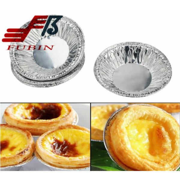 Mousse Chocolate Aluminum Foil Baking Cups For Upscale Party