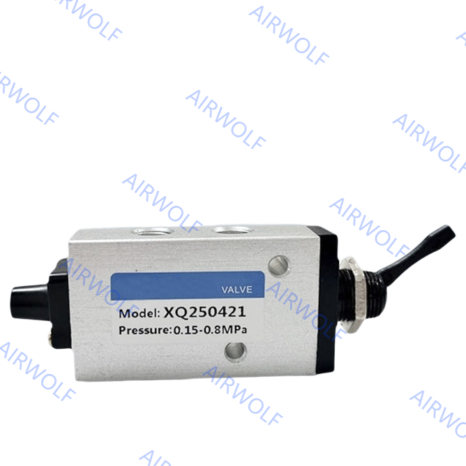 XQ Series Aluminum Pneumatic Manual Valve with 1/8