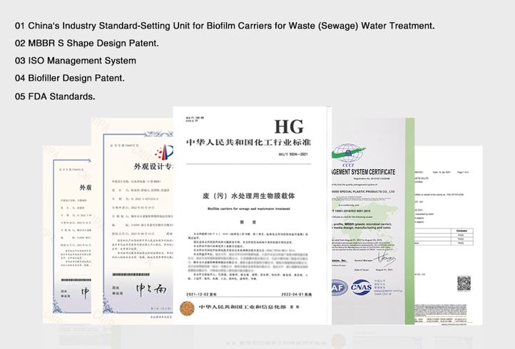 White MBBR Filter Media K3 HDPE RAS Media Floating