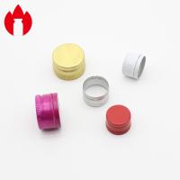 Disposable Aluminum Ropp Caps Customized Size For Oral Liquid Bottle