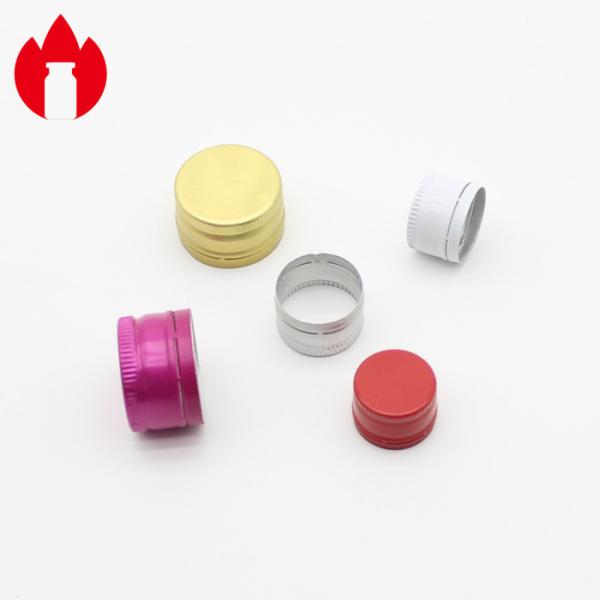 Disposable Aluminum Ropp Caps Customized Size For Oral Liquid Bottle