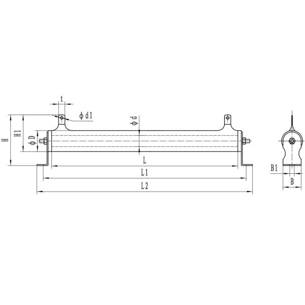 RXG20 Enamelled Wirewound Resistor