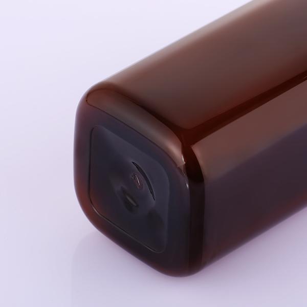 Luxury amber 200ml 300ml 400ml 1000ml Boston body lotion cosmetic unique shampoo bottle gold top