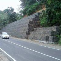 As cestas antiferrugem impermeáveis da parede de Gabion galvanizaram 2 * 1 * 1 M