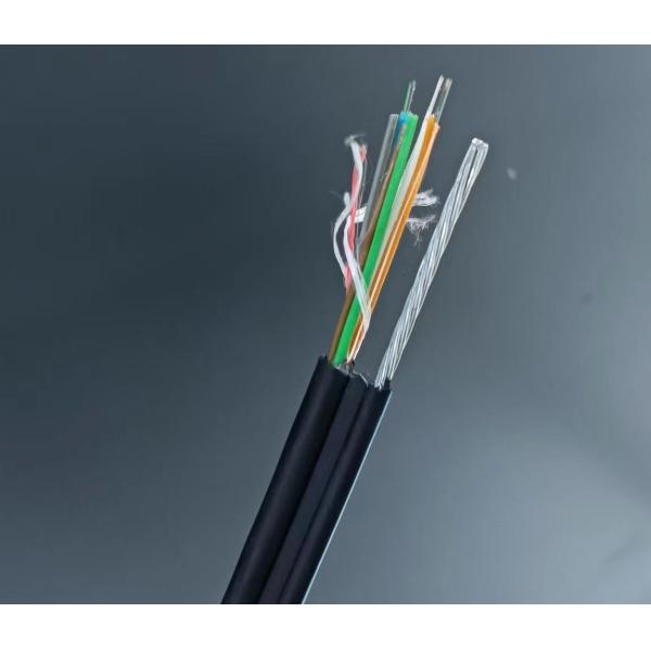 Outdoor Figure 8 GYFTC8Y Unarmored Fiber Optic Cable with Filling Compound