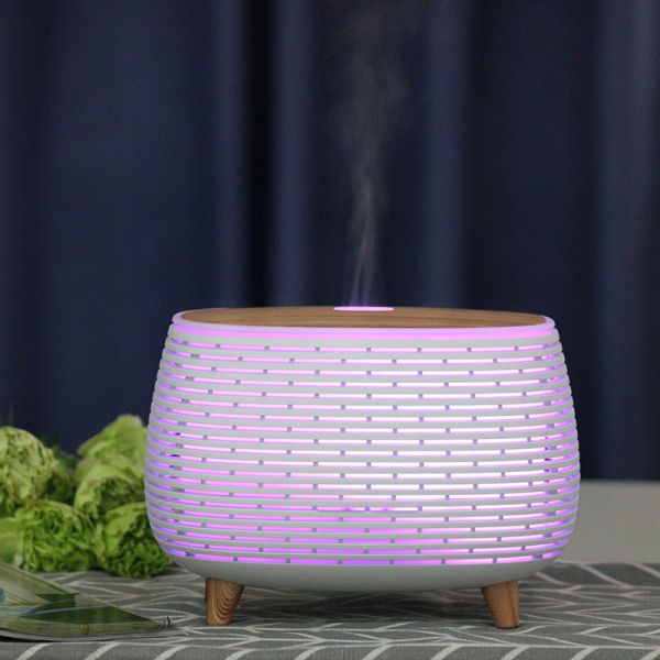 400ml New Arrivals WiFi Smart Tuya APP Remote Control Electric Aroma Home Essential Oil Diffuser with Alexa Voice Control
