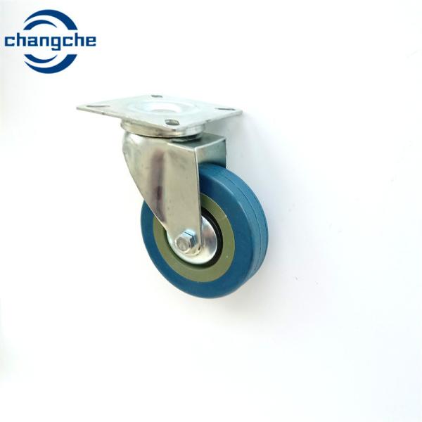 1.5 Inch 2 Inch Black Stem Heavy Duty Caster Wheels For Workbench