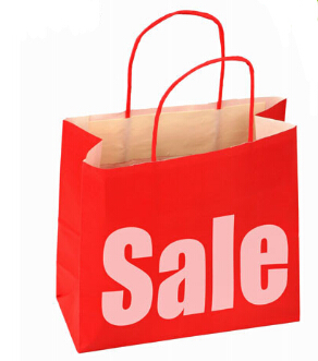 Hot Sales Promotional 300g Customized Logoprintied Gift Paper bag,Shopping bag With handle