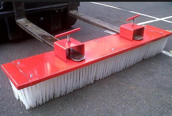 Industrial  Grade 8 Rows  Abrasive Filament Push Broom Brush Head