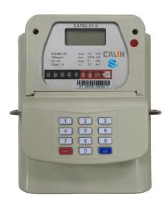 Steel Prepayment Smart Meter Security , Keypad STS Prepaid Meters With Lcd