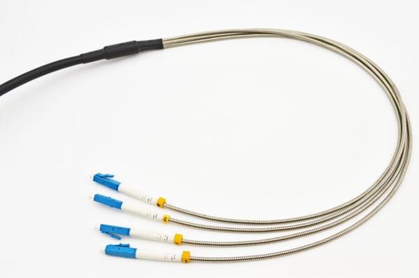 Base Station Fiber Cable Assembly BBU/RRU CPRI Armored Patch Cord GYFJH 2A1a LSZH