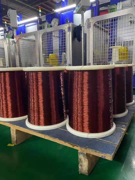 0.16mm 0.18mm Rectangular Flat Round Enamelled Copper  Wire