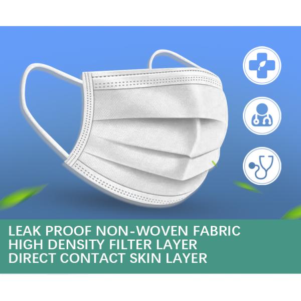 Meltblown Anti Spittle Kids 3 Layers Disposable Face Mask