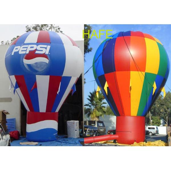 Bolón de aire caliente de 3m 10ft de forma de vuelo personalizado Bolón de publicidad inflable