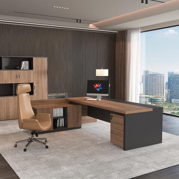 高級エグゼクティブ オフィス 家具 CEO デスク 木製 コンピュータ デスク オフィス用