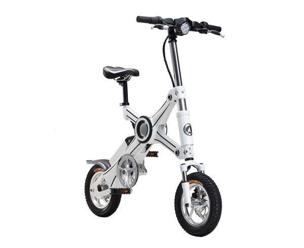 Max Range 40KM E Bike Folding Mini Electric Bike With 36V Voltage 8.5AH Lithium Battery