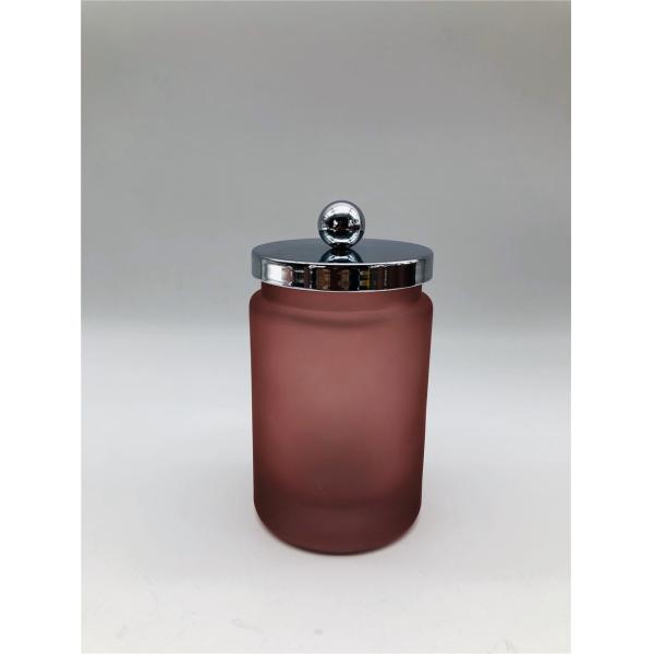 Frosted Red Seven-Piece Set Glass Bathroom Accessories For Home Hotel